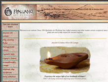 Tablet Screenshot of epalladioartworkshop.com